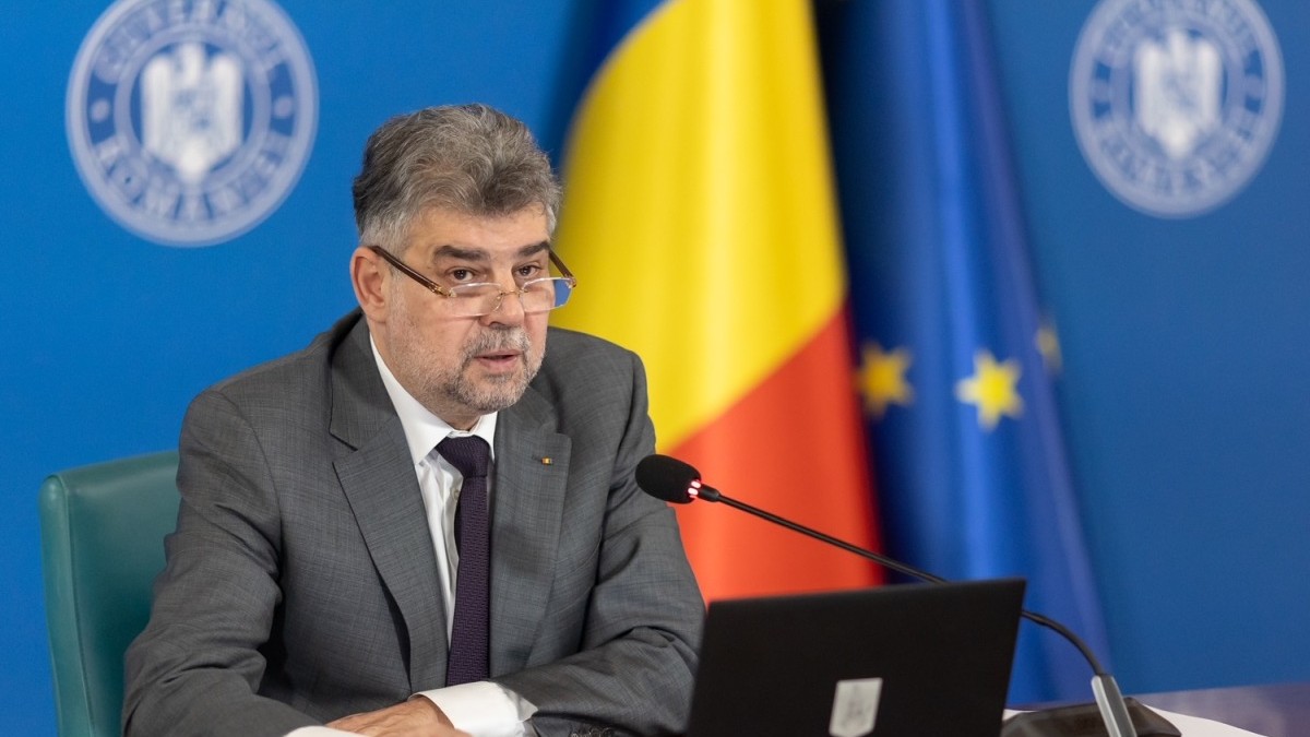 Premierul Marcel Ciolacu. Foto: Guvernul României