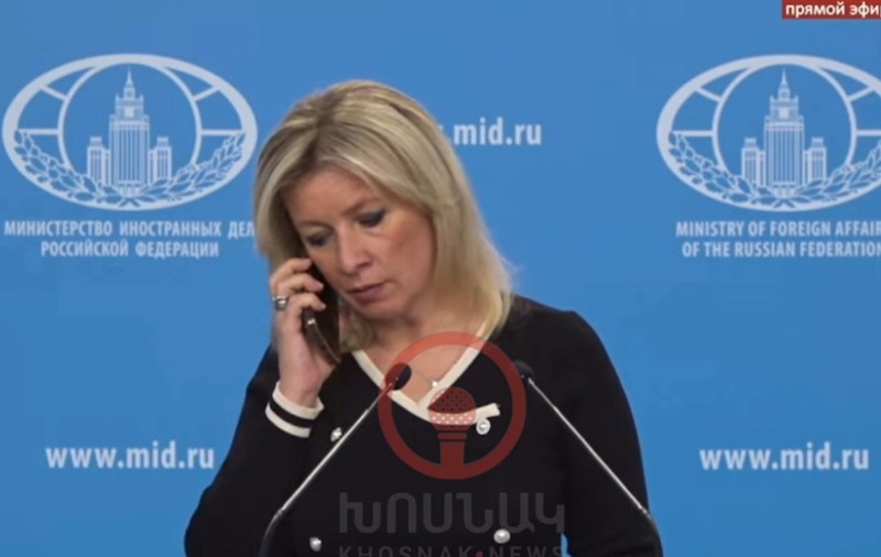 Maria Zaharova a fost sunată în timpul conferinței de presă în care vorbea despre Moldova: „Masha, încă e valabil că e interzis să se vorbească despre asta” 
