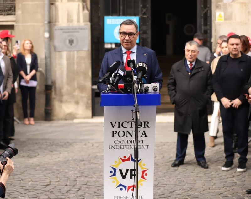 Victor Ponta și-a depus candidatura pentru alegerile prezidențiale