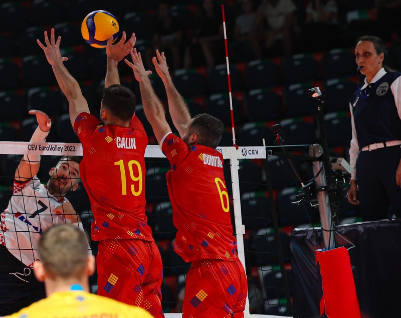 Tricolorii s-au calificat în sferturile Campionatului European de volei, după ce au învins dramatic Croația