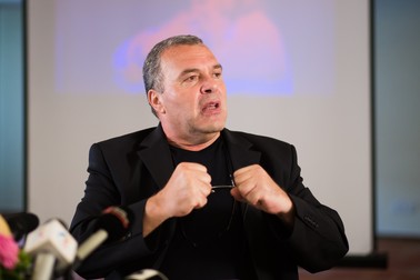 Directorul Festivalului International de Teatru de la Sibiu, Constantin Chiriac. Foto Inquam Photos / Ovidiu Dumitru Matiu