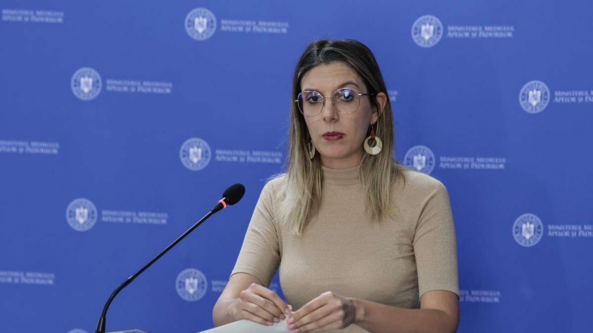 Ministra mediului, Diana Buzoianu. Foto: Vlad Chirea / Libertatea