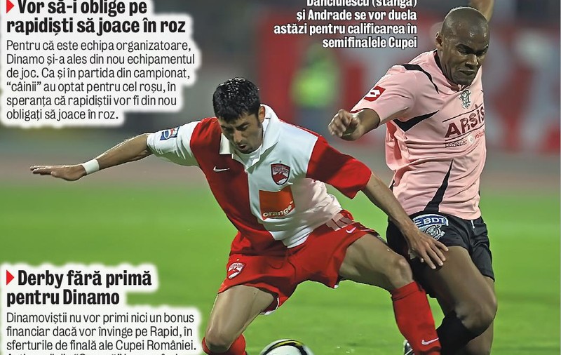 Borcea şi Turcu: «Batem pe Rapid şi cu Dinamo II»