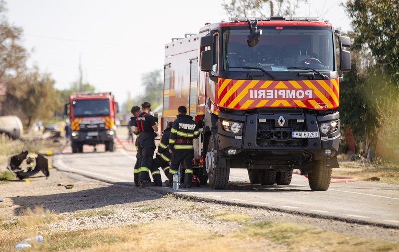 Pompierul care a ridicat autorizaţia staţiei GPL din Crevedia acum 3 ani a murit la o săptămână de la explozii