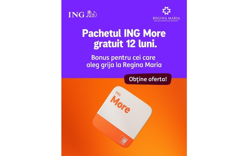 Ai grijă de sănătate, dar și de buget: ce beneficii pot primi clienții Regina Maria prin parteneriatul cu ING Bank până pe 31 mai 2026