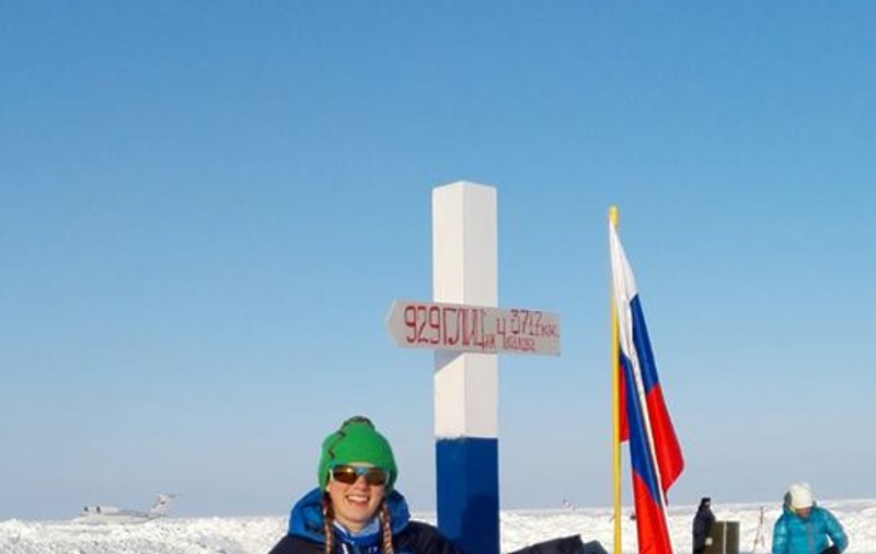 Simona Dumitrescu s-a clasat pe locul doi în Maratonul de la Polul Nord