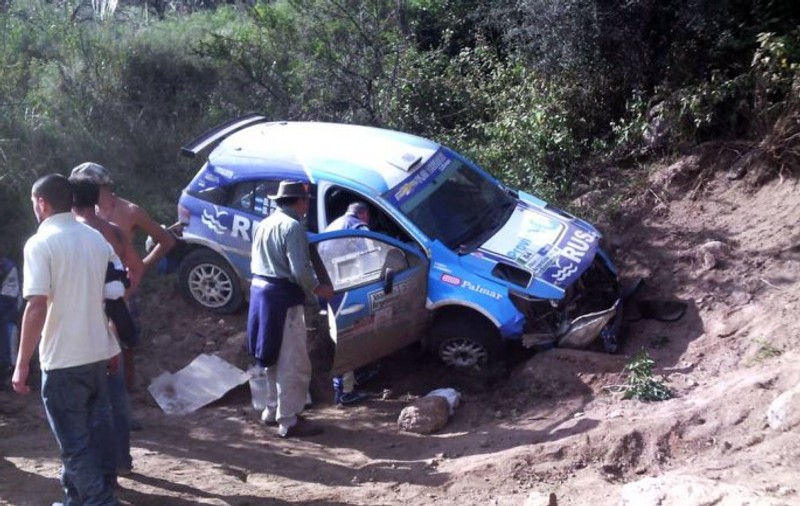 David Nalbandian, implicat într-un accident în Raliul Argentinei