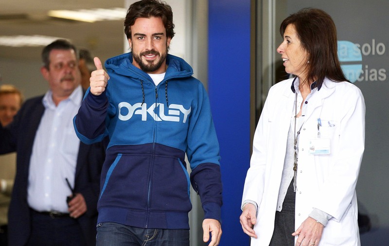 Incredibil! Ce a făcut Fernando Alonso, după ce s-a trezit, la spital