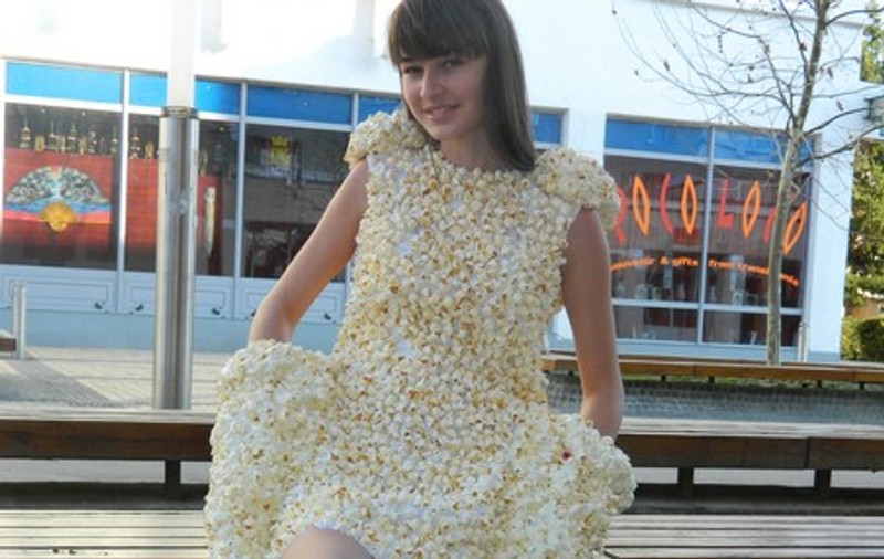 Ai purta o rochie de mireasă din popcorn? | FOTO