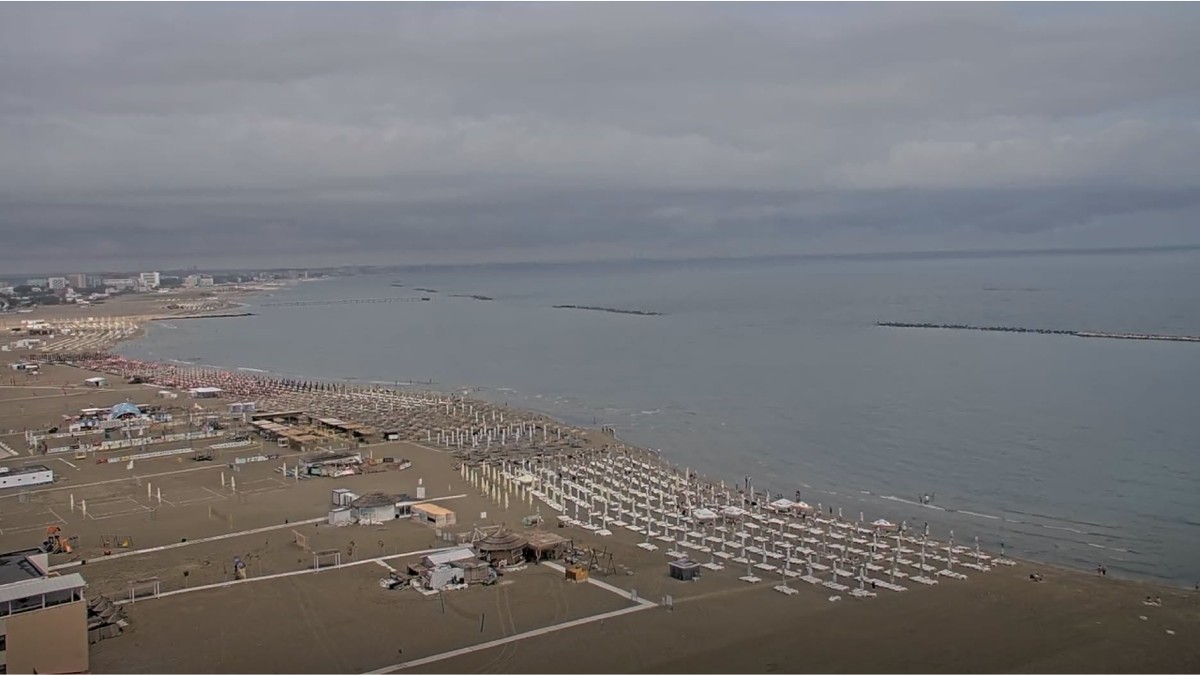 Plaja Mamaia, webcam - ora 11.30- 21 iulie 2026