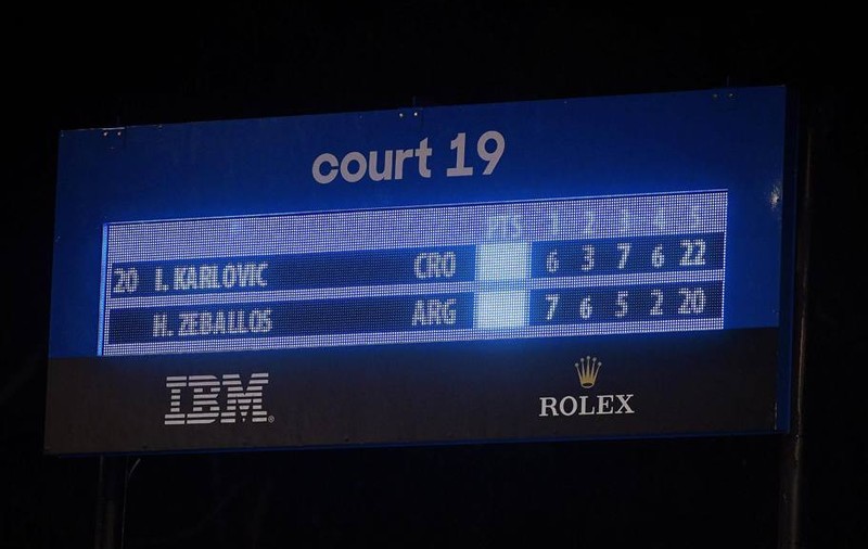 Record la Australian Open! Ivo Karlovici și Horacio Zeballos au jucat 5 ore și 15 minute!