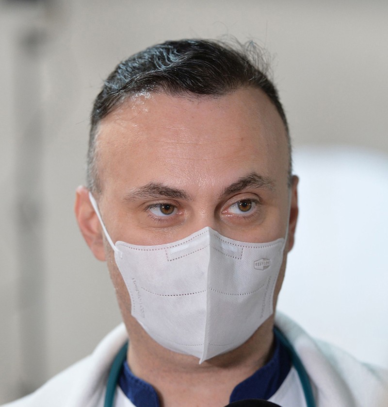 Dr. Adrian Marinescu, directorul medical al Institutului National de Boli Infectioase „Matei Bals" din Bucuresti | Foto: Hepta