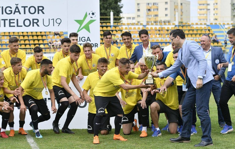 Viitorul a câștigat Liga Elitelor U19, 4-0 în finala cu Dinamo. Trupa lui Gică Hagi va evolua în Youth League