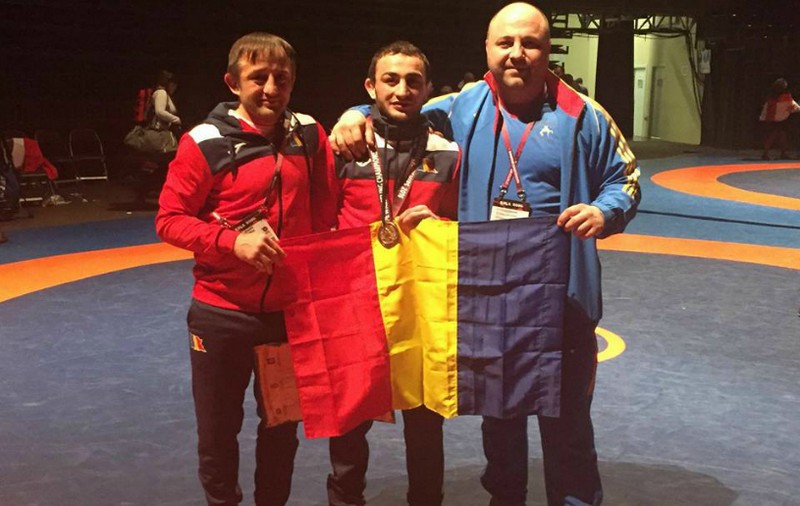 Ivan Guidea, pentru bronz! Sportivul moldovean, naturalizat român, la al doilea loc trei la Europenele de lupte
