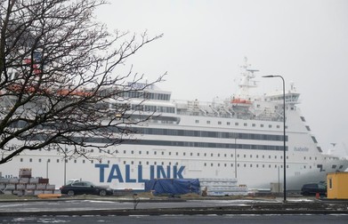 Nava de croazieră Isabelle a fost închiriată de la compania Tallink pentru a găzdui refugiați ucraineni | Foto: EPA