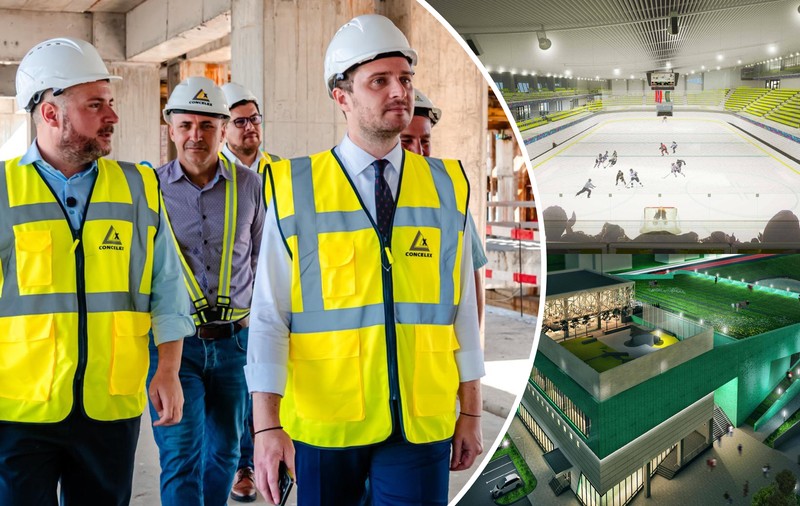 Patinoarul „Mihai Flamaropol” intră din nou în șantier. Contract nou: 30 de milioane de euro