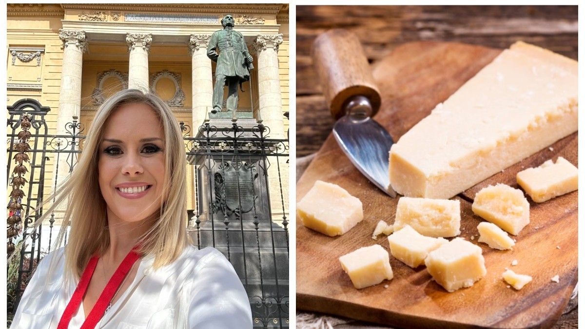 Mihaela Bilic a vorbit despre parmezan