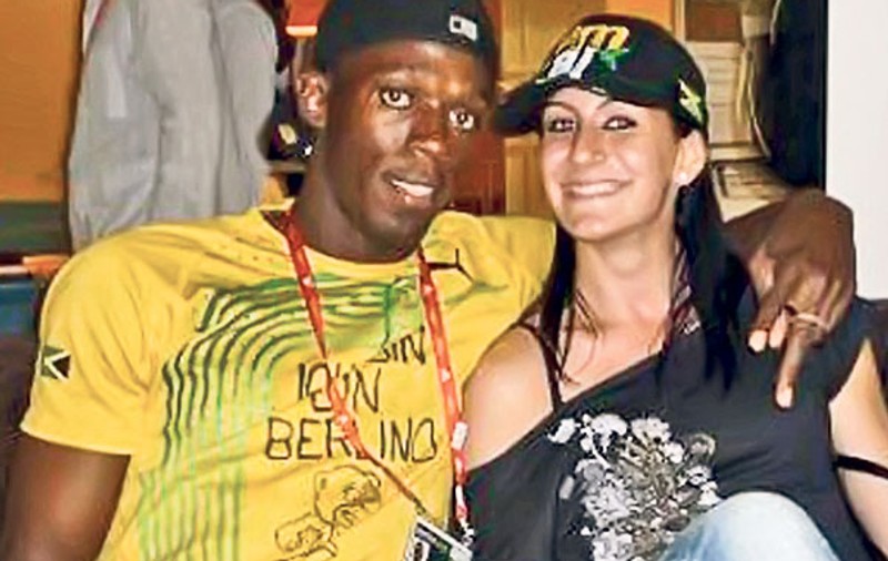 Sprintera Andreea Ogrăzeanu e prietenă cu «Fulgerul» Usain Bolt