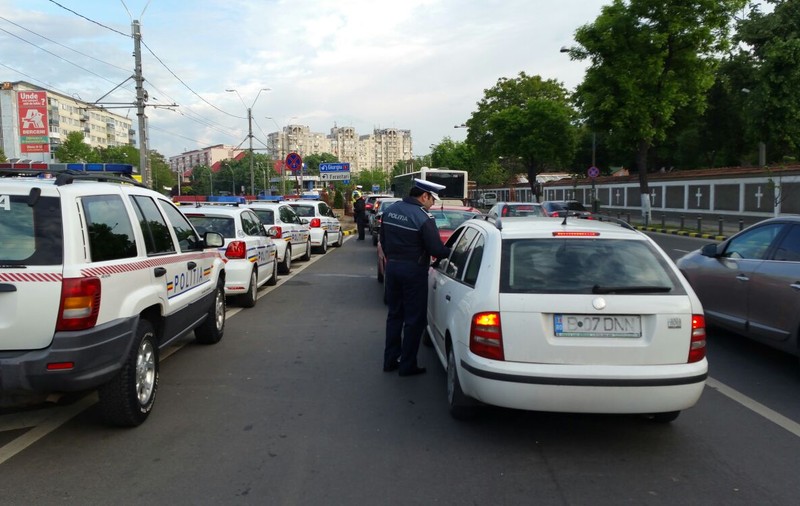 De Paște, toată Poliția Rutieră e pe străzi, la ”vânătoare” de șoferi indisciplinați