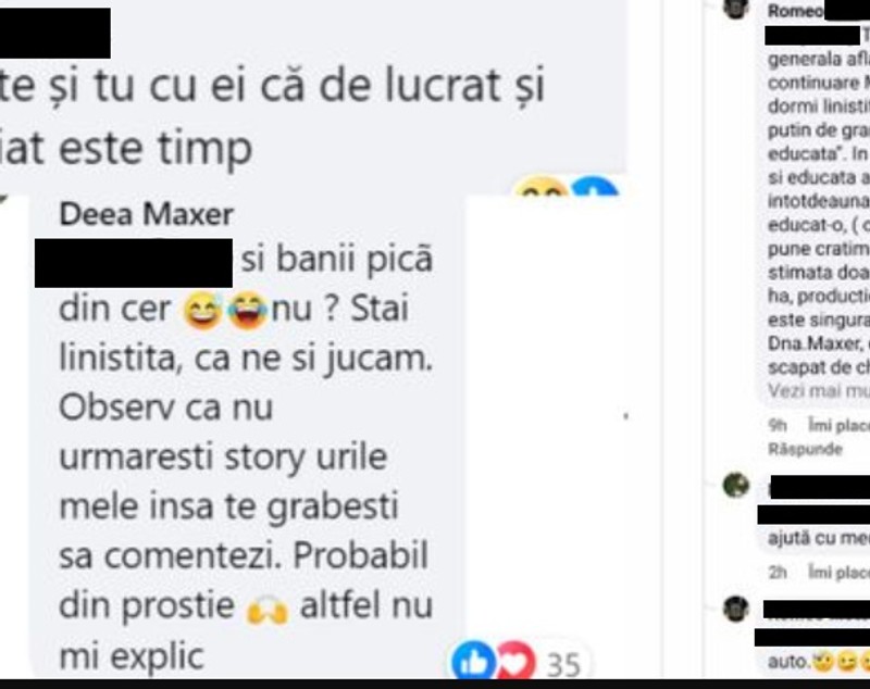 Tatăl Deei Maxer, replici dure la adresa fostului ginere. Ce a spus despre Dinu: „A scăpat de chinul vieții ei și al nostru”