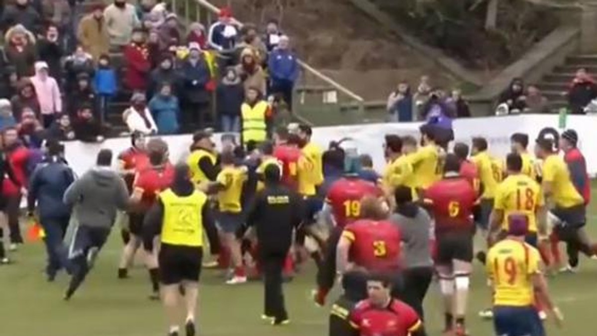 Suspendări drastice pentru cinci rugbyști spanioli, după agresarea arbitrului Vlad Iordăchescu