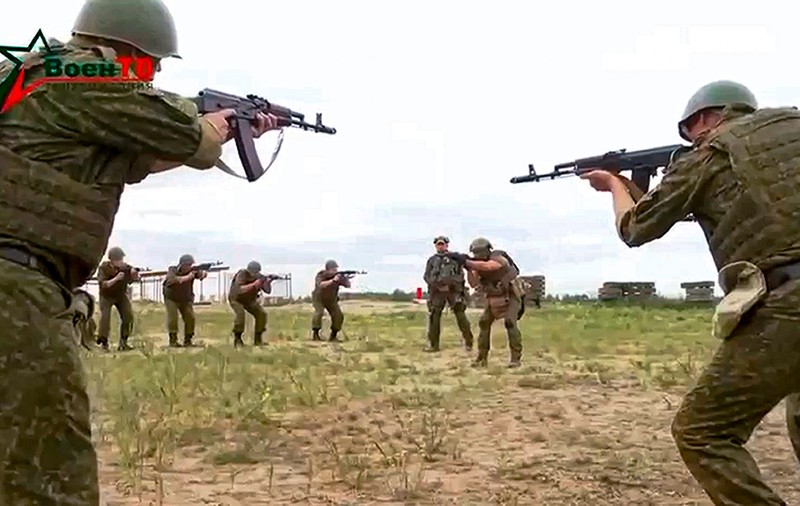 Mercenarii Wagner vor face exerciții militare comune cu trupele speciale belaruse în apropiere de granița Belarusului cu Polonia
