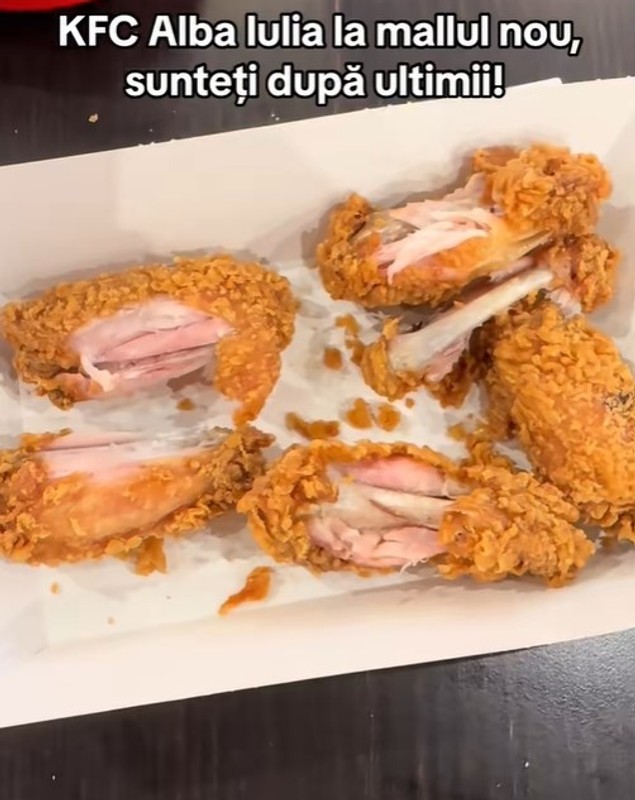 Ce a primit Culiță Sterp când a comandat aripioare de la KFC: „Nu pot să le mănânc”