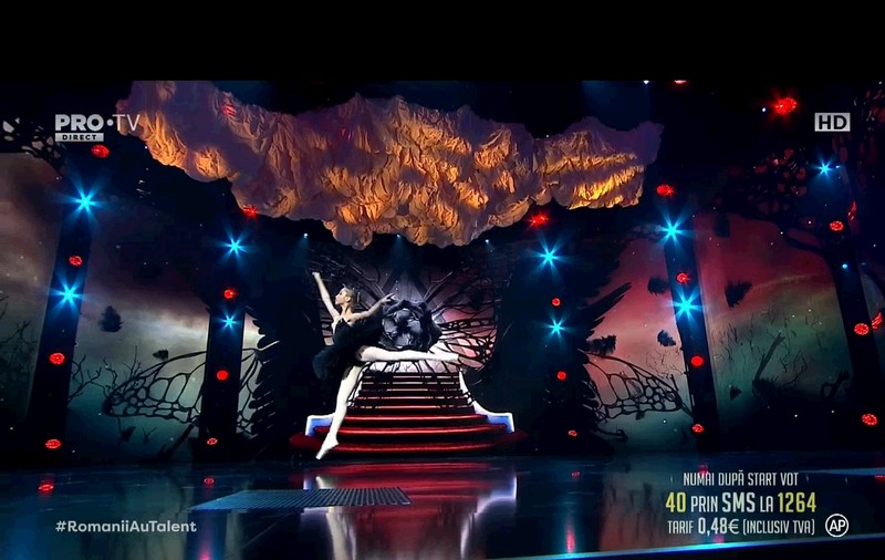 Bianca Badea, balerina din a patra gală live Românii au talent care „a levitat”. „Ești un copil special”