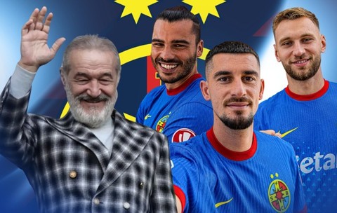 Mercato istoric pentru FCSB! Gigi Becali a transferat jucători de 10 milioane de euro, dar a şi pierdut patru piese grele