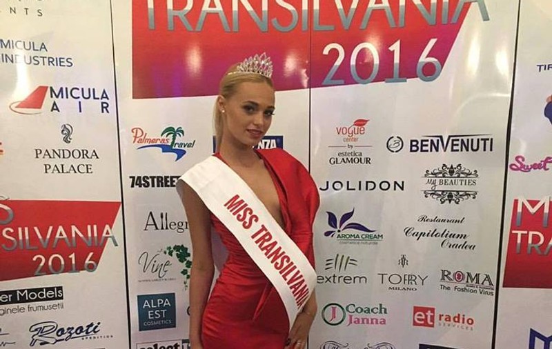 Ea este cea mai frumoasă fată din Ardeal! Denisa Luisa Popa a fost desemnată „Miss Transilvnia 2016” GALERIE FOTO