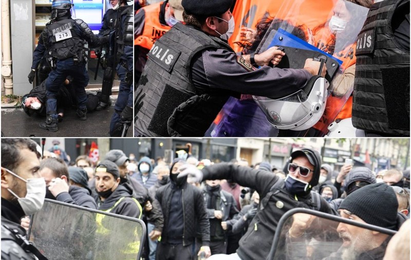 Proteste violente în Franța și Turcia, de Ziua Muncii. Sute de protestatari au fost reținuți