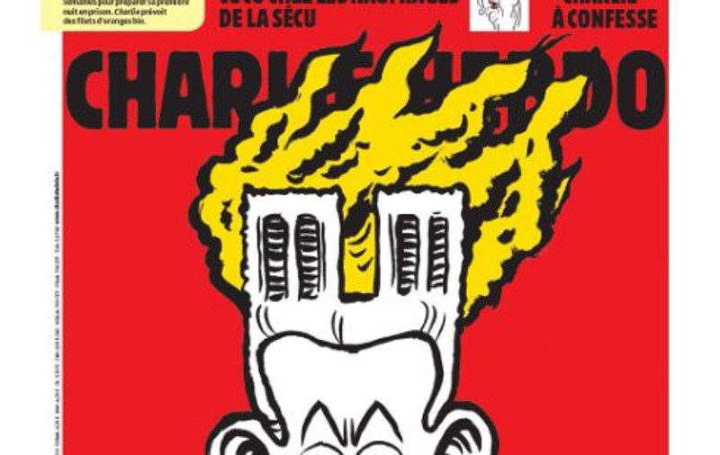 Charlie Hebdo, ironie macabră după incendiul de la Catedrala Notre-Dame