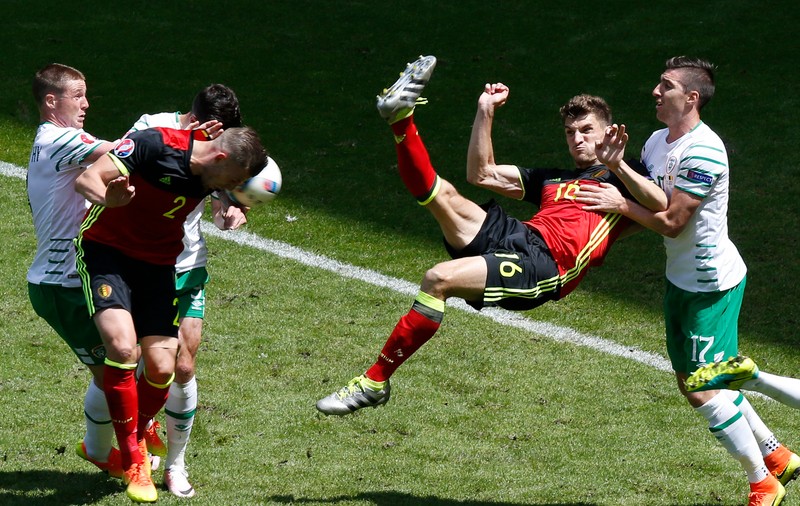 Euro 2016, Grupa E. Belgia - Irlanda 3-0. "Dracii roşii" au devorat trifoiul! / FOTO
