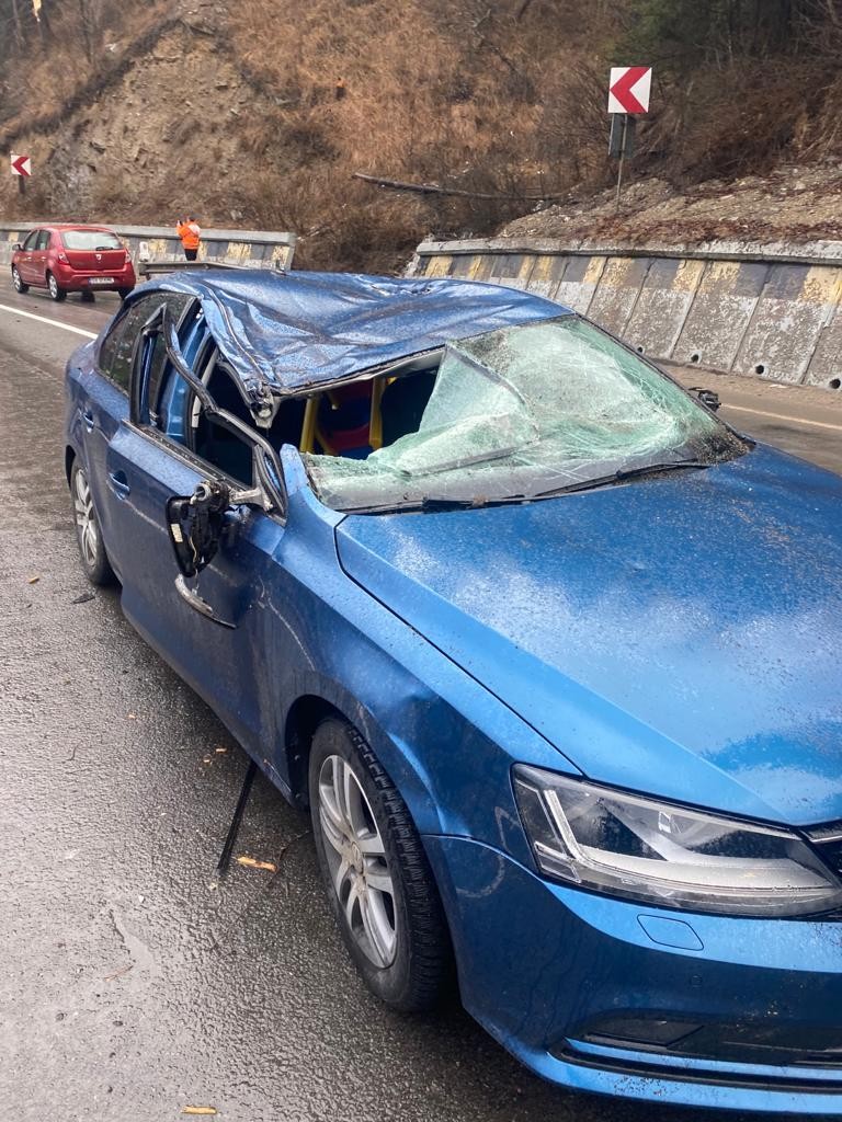Mașina în care a murit femeia