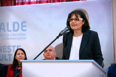 Steluța-Gustica Cătăniciu a candidat în 2016 din partea ALDE Cluj, iar în iunie 2020 a trecut în Grupul parlamentar al PSD | sursa foto: Facebook
