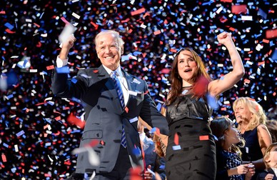 Ashley Biden și tatăl său, Joe Biden. Foto: EPA