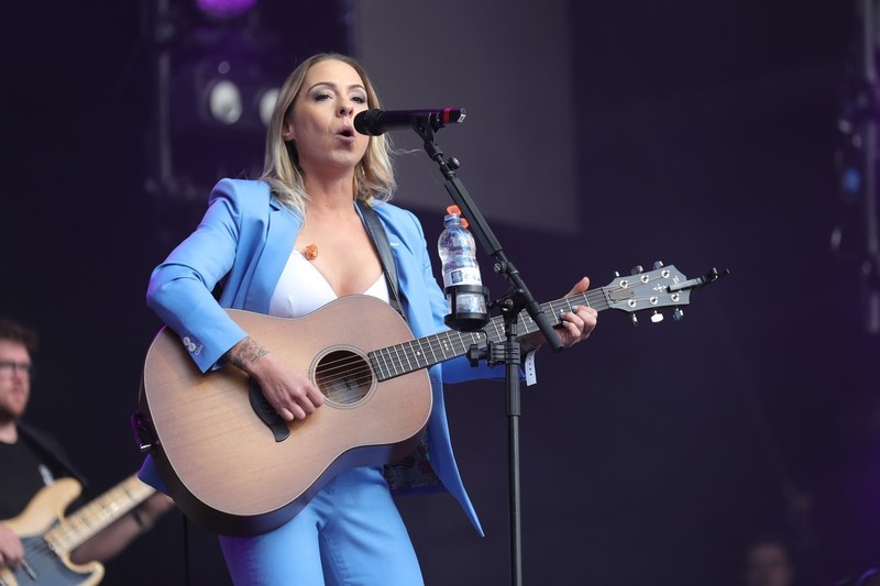Manchester, UNITED KINGDOM - Lucy Spraggan shows off her dramatic weight loss as she performs at Manchester Pride 2021 in Manchester BACKGRID UK 29 AUGUST 2021,Image: 629359305, License: Rights-managed, Restrictions: , Model Release: no, Pictured: Lucy Spraggan