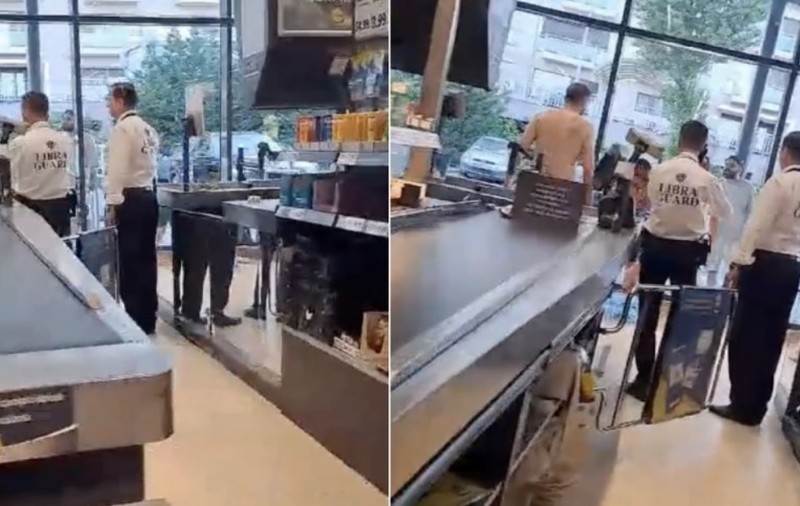 Trei bărbați, reținuți după bătaia din magazinul Lidl din Titan. Agenții de pază care nu au intervenit au fost sancționați