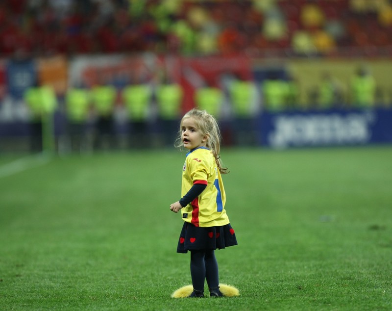 România - Armenia 1-0. Copiii de pe ”Arena Națională” au fost atracțiile serii / GALERIE FOTO