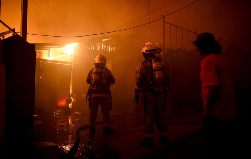 Stare de urgență în Chile din cauza incendiilor violente de pădure. Bilanțul provizoriu al victimelor