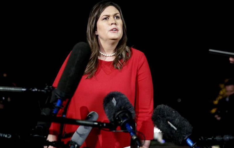 Donald Trump anunţă plecarea purtătoarei de cuvânt a Casei Albe, Sarah Sanders. "Mulțumesc pentru un lucru bine făcut"