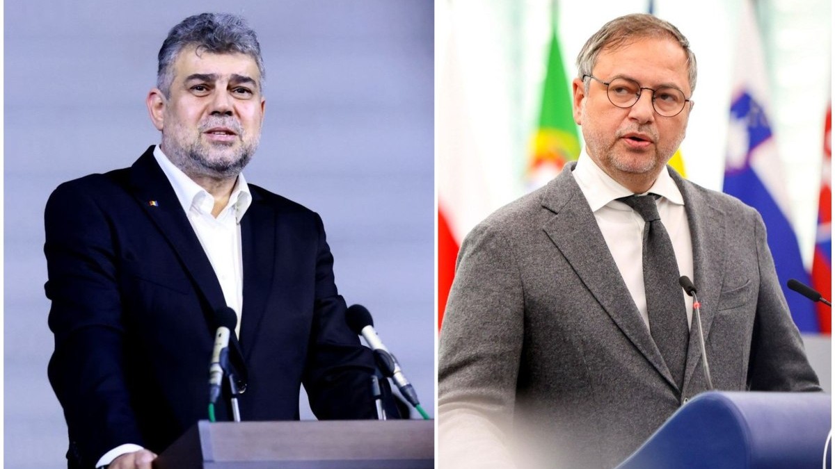Colaj foto: Marcel Ciolacu (stânga) și Dan Motreanu (dreapta)