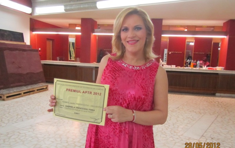 Gabi Firea, cel mai bun realizator-prezentator al anului 2011