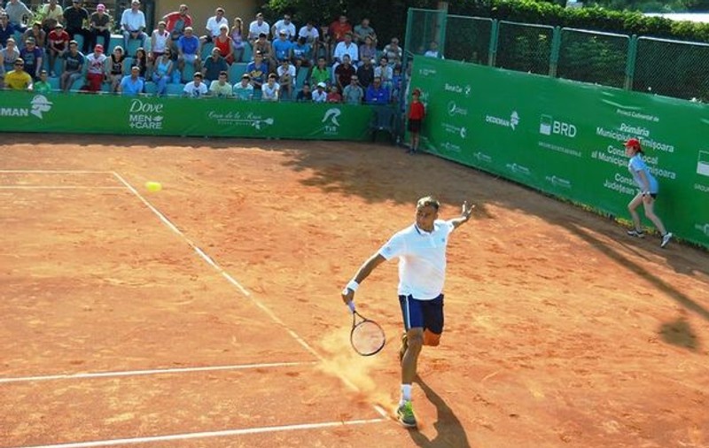 Ungur joacă împotriva lui Crivoi, în sferturile de finală ale challengerului de la Timişoara