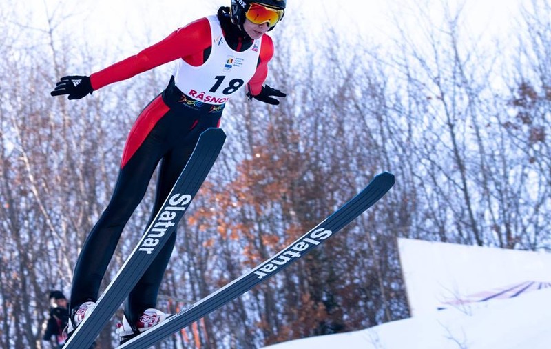Dana Haralambie, rezultat istoric la Campionatul Mondial de schi nordic din Austria: locul 13 la sărituri cu schiurile