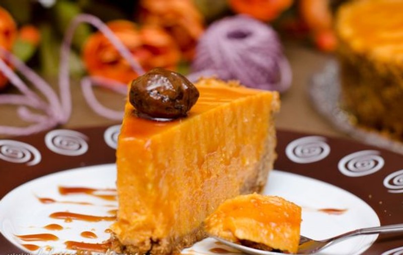 Reţeta zilei | Cheesecake cu dovleac copt, ghimbir şi aromă de portocale