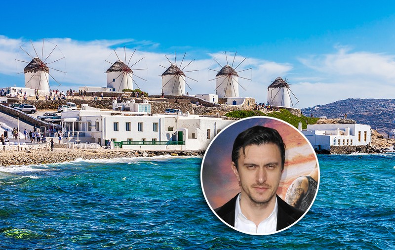 Filmul reținerii lui Dragoș Săvulescu: prins în zona morilor din Mykonos, dus în Syros. Poliția greacă spune că va fi extrădat