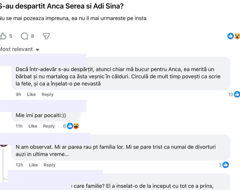 Căsnicia Ancăi Serea cu Adi Sînă, în vizorul fanilor: „El a înșelat-o de la început cu tot ce a prins”. Detaliul observat pe Instagram