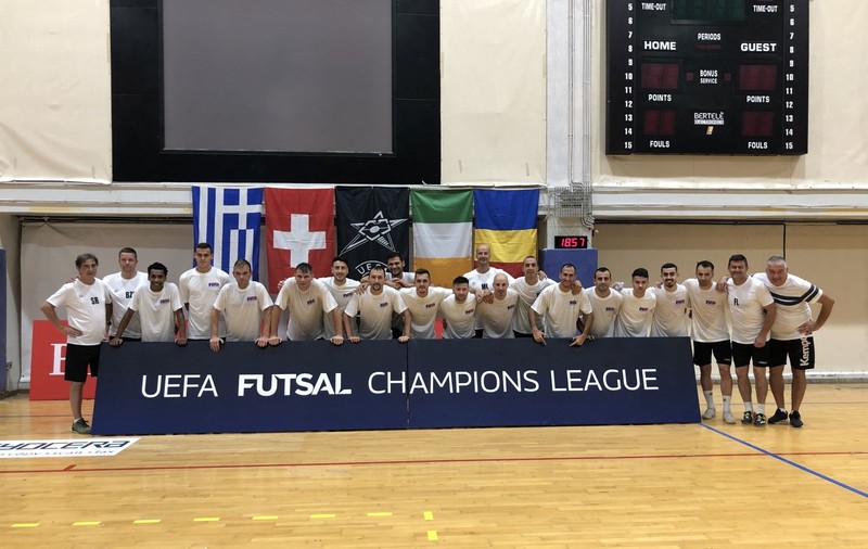 Imperial WET Miercurea Ciuc, 9-0 la debutul în UEFA Futsal Champions League