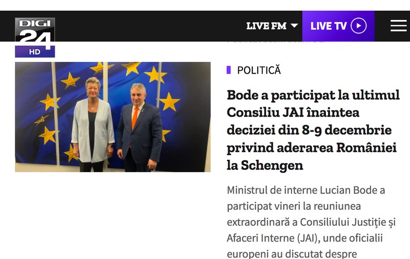 Ce nu puteți citi pe site-ul numărul 1 din România, Digi24.ro